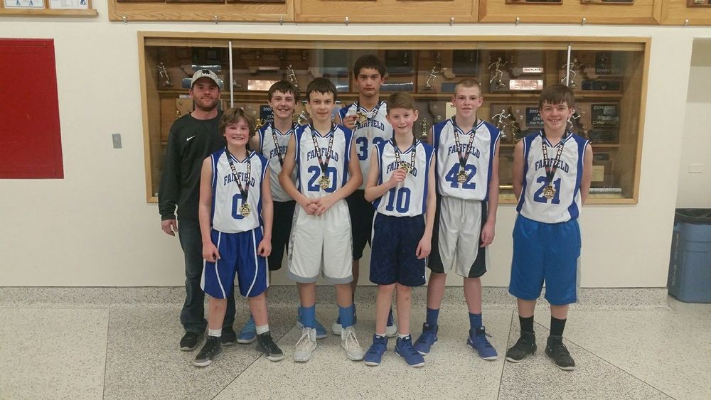 7th Grade Eagle Team wins Havre Hoopfest