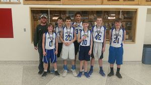 7th Grade Eagle Team wins Havre Hoopfest