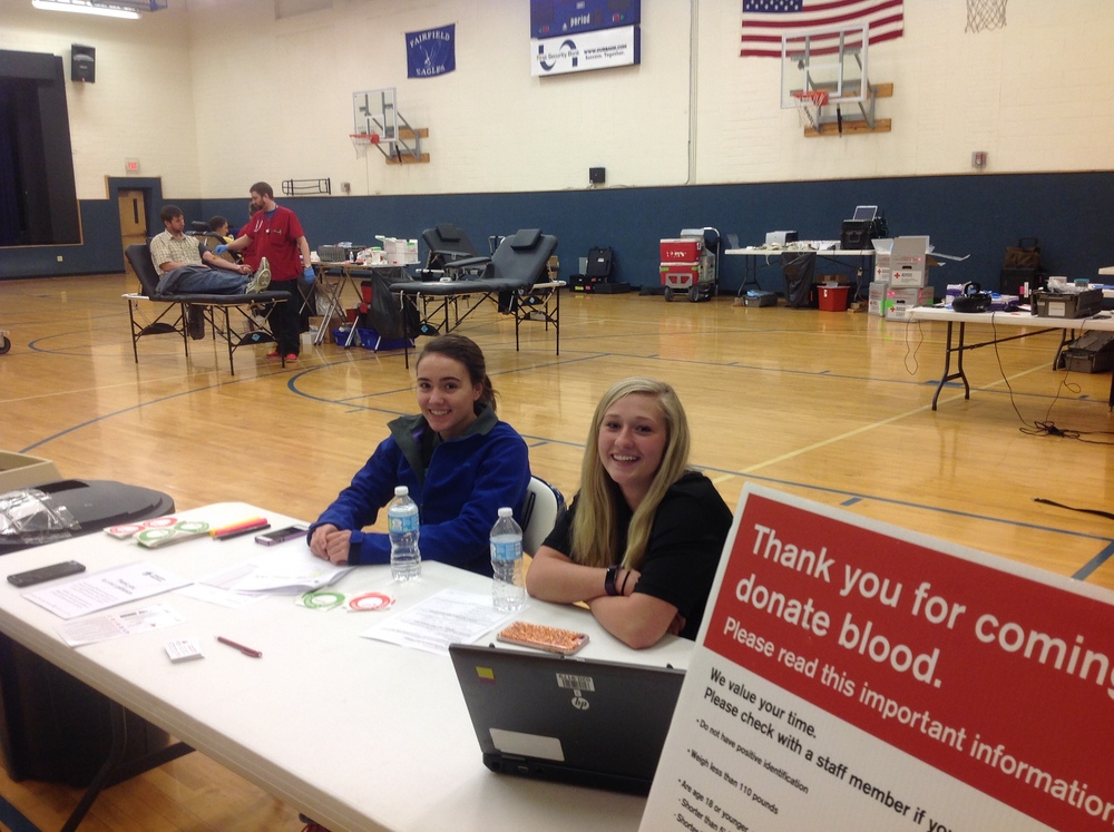 Fairfield Schools Hosts Community Blood Drive!