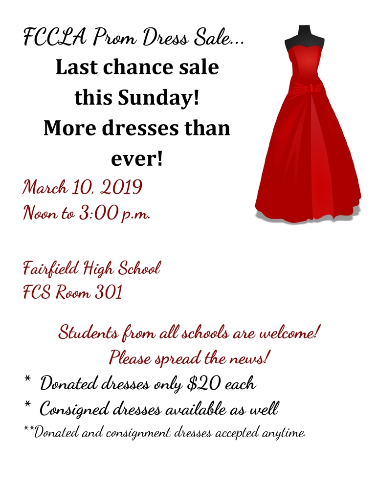 Prom Dress Sale!