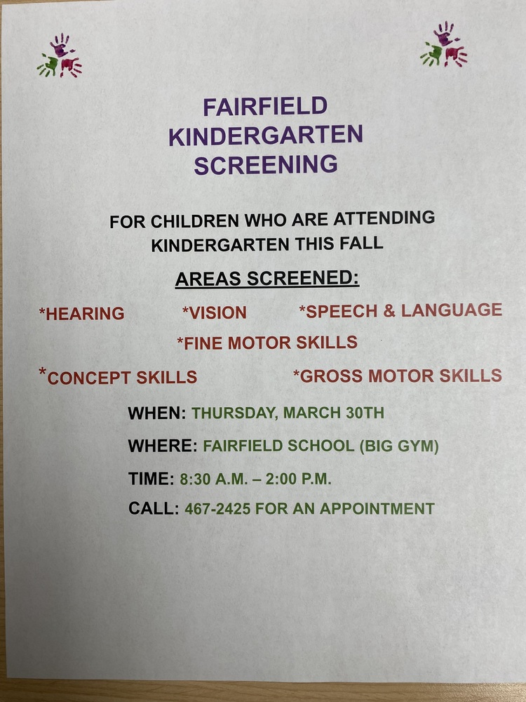 Kindergarten Screening