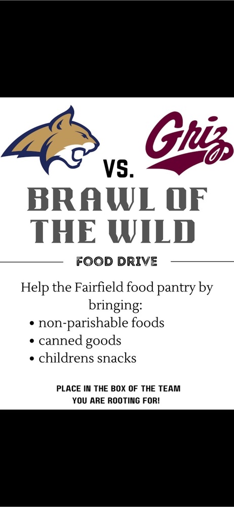 Food drive for your favorite team!