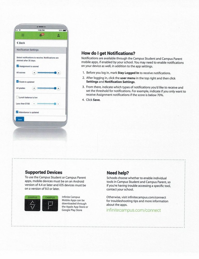 Infinite Campus Portal
