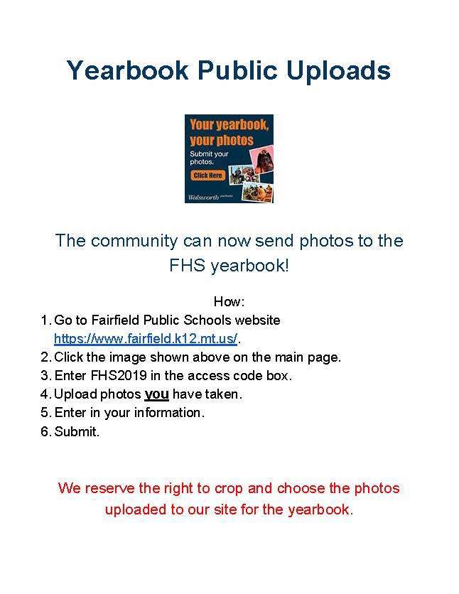 Yearbook Public Uploads!!!