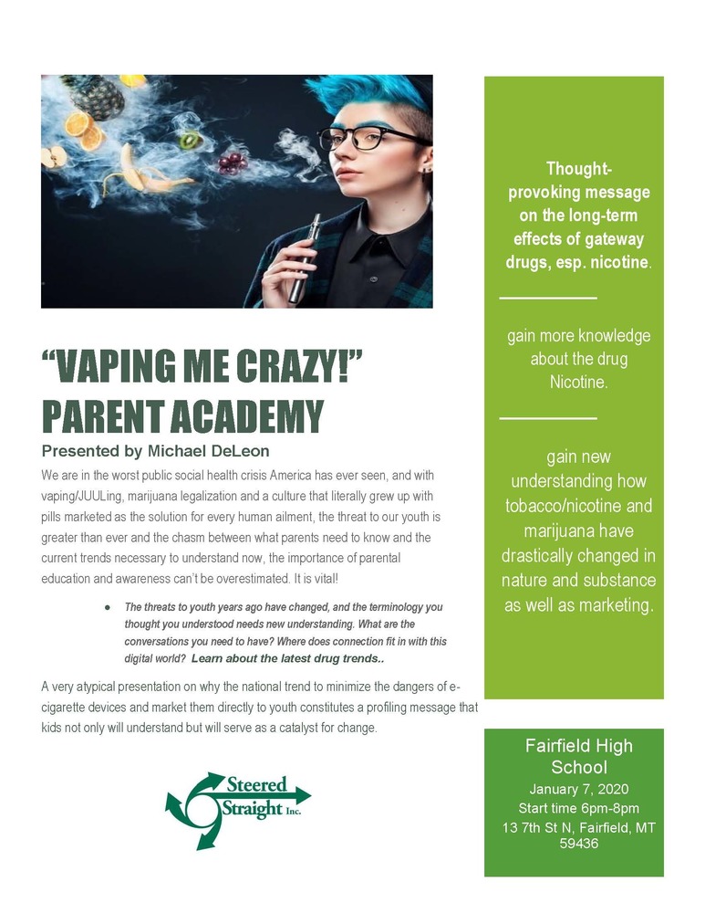 vaping presentations for schools