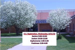 High School Registration Day!