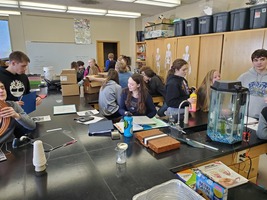 Chemistry Class and Earth Science Class!