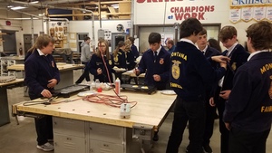 The Fairfield FFA Chapter Making Breakfast!